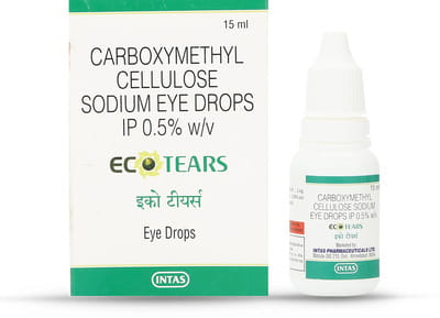 Eco Tears 0.5% Bottle Of 15ml Eye Drops