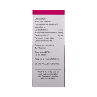 Zerotuss Xp Bottle Of 100ml Syrup