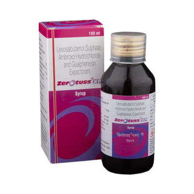 Zerotuss Xp Bottle Of 100ml Syrup