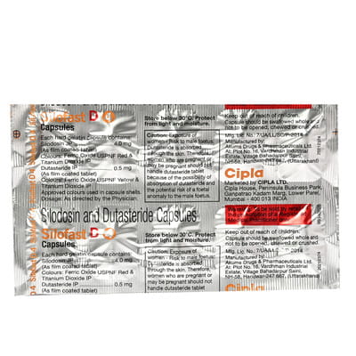 Silofast D 4mg Strip Of 10 Capsules