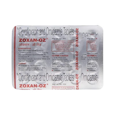 Zoxan Oz Strip Of 10 Tablets
