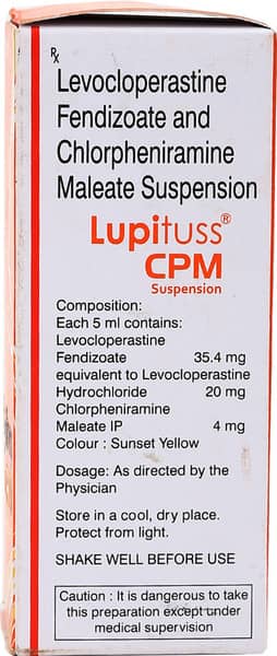 Lupituss Cpm Bottle Of 100ml Suspension