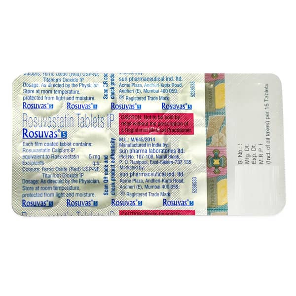 Rosuvas 5 Tablet