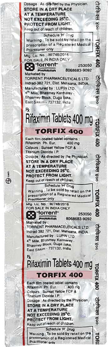 Torfix 400 Tablet: Uses, Side Effects, Price, Dosage & More Info ...
