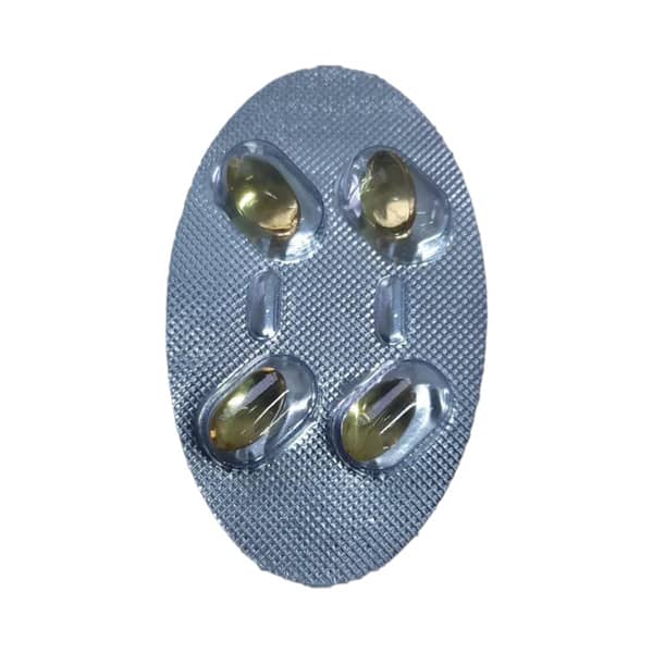 Upsurge D3 60000iu Strip Of 4 Softgel Capsules