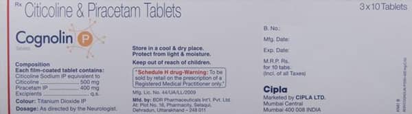 Cognolin P Strip Of 10 Tablets