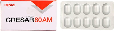 Cresar Am 80mg Strip Of 10 Tablets