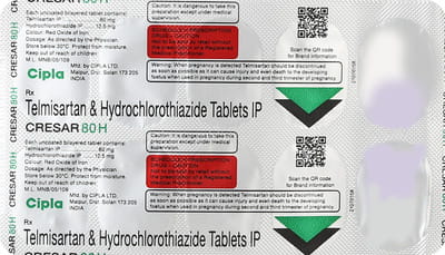 Cresar H 80mg Strip Of 10 Tablets