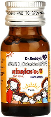 Kidrich D3 800iu Nano Bottle Of 15ml Oral Drops