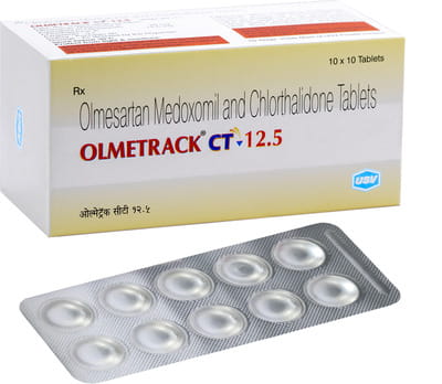 Olmetrack Ct 12.5mg Strip Of 10 Tablets