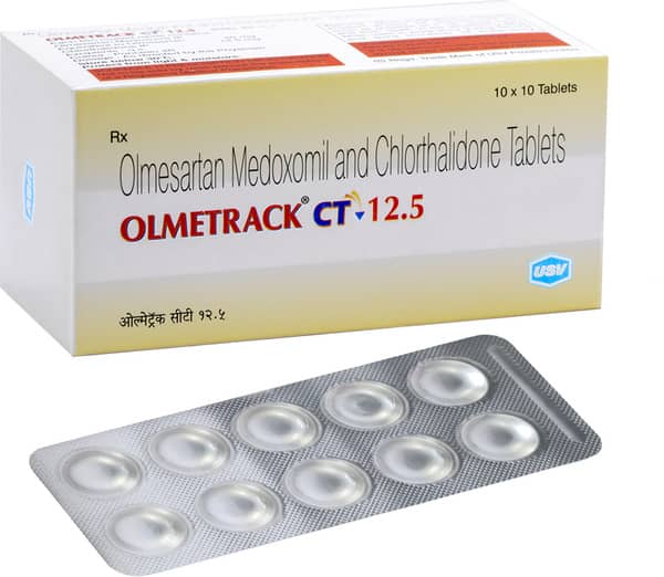 Olmetrack Ct 12.5mg Strip Of 10 Tablets