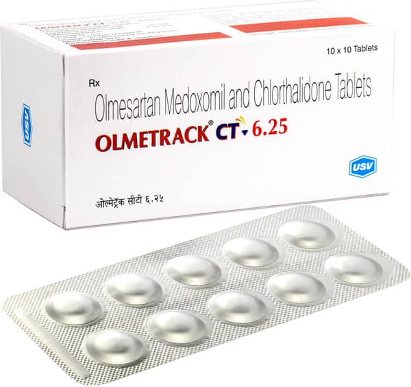 Olmetrack Ct 6.25mg Strip Of 10 Tablets