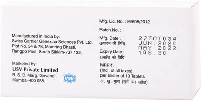 Olmetrack Ct 6.25mg Strip Of 10 Tablets