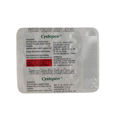 Cystopen 100mg Strip Of 10 Capsules