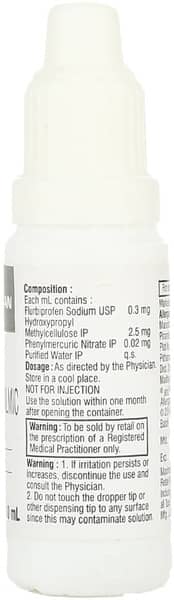 Flur Bottle Of 10ml Eye Drops