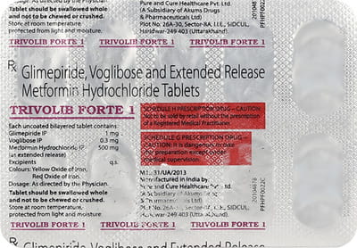 Trivolib Forte 1mg Strip Of 10 Tablets
