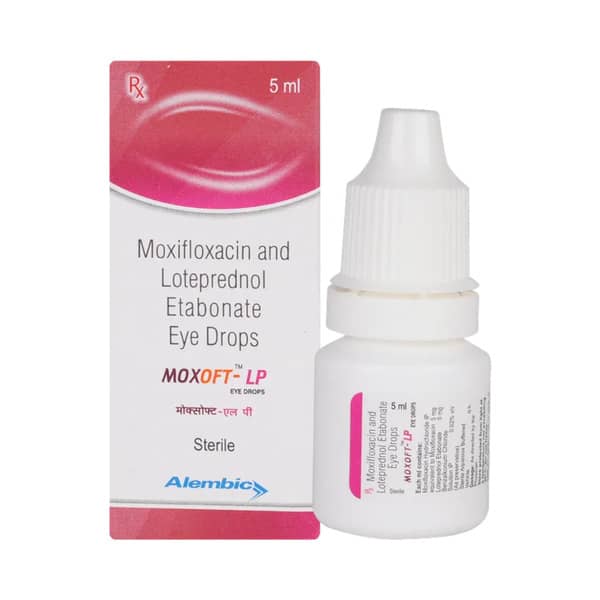 Moxoft Lp Bottle Of 5ml Eye Drops
