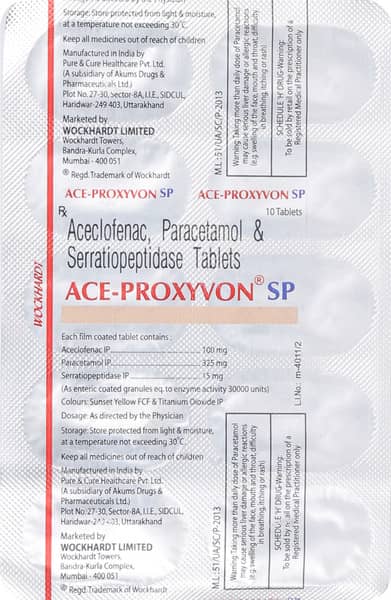 Ace-Proxyvon SP Tablet