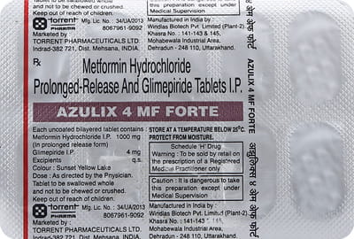 Azulix Mf Forte 4mg Strip Of 10 Tablets