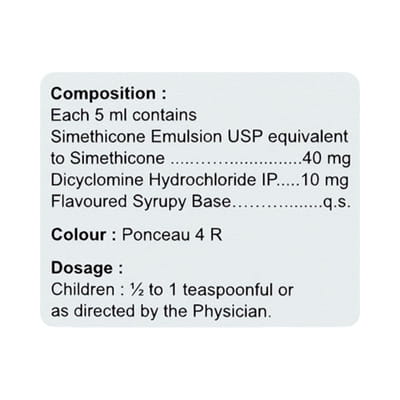Coliza D Peppermint Flavour Bottle Of 30ml Suspension