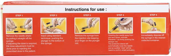 Dargen 25mcg Pre Filled Syringe Of 0.42ml Injection