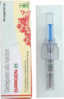 Dargen 25mcg Pre Filled Syringe Of 0.42ml Injection