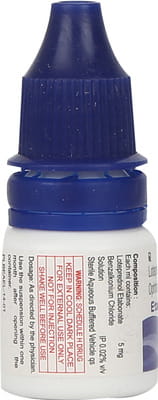Etapred 0.5% Bottle Of 5ml Eye Drops