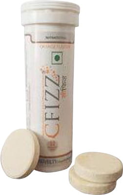 Cfizz 1000mg Orange Flavour Bottle Of 10 Effervescent Tablets