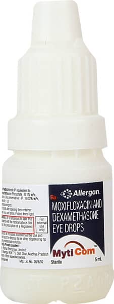 Myticom Bottle Of 5ml Eye Drops