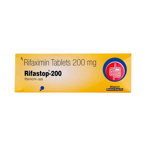Rifastop 200mg Strip Of 10 Tablets