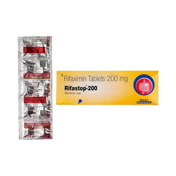Rifastop 200mg Strip Of 10 Tablets