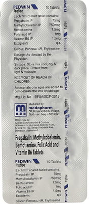 Pedwin Strip Of 10 Tablets