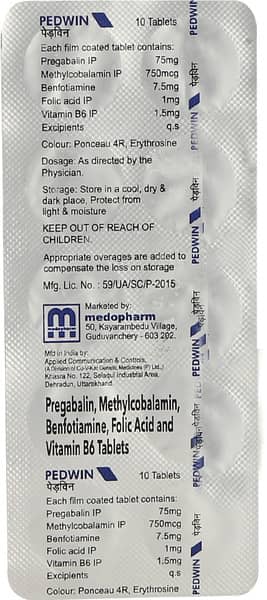 Pedwin Strip Of 10 Tablets