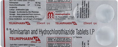 Telmipharm H Strip Of 10 Tablets