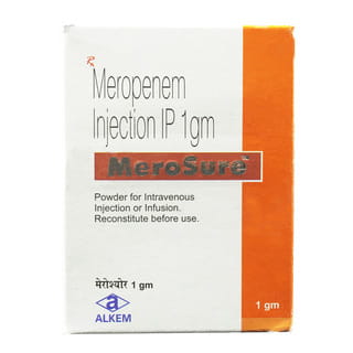 Merosure 1Gm Dry Vial Of 1 Powder For Injection