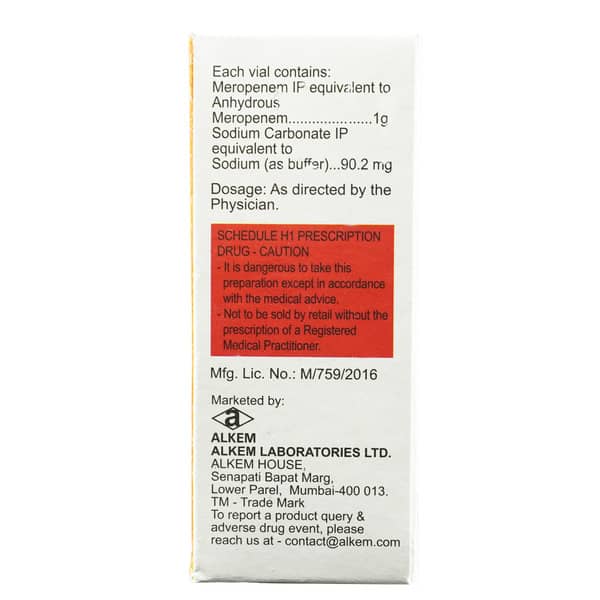 Merosure 1Gm Dry Vial Of 1 Powder For Injection