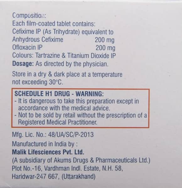 ज़ैनोसिन प्लस टैबलेट