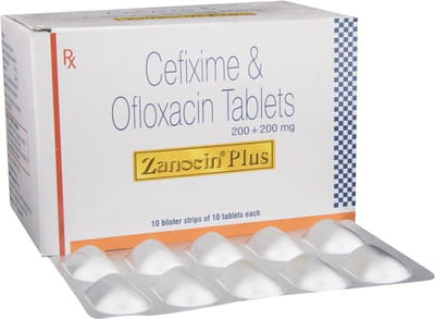 Zanocin Plus Strip Of 10 Tablets