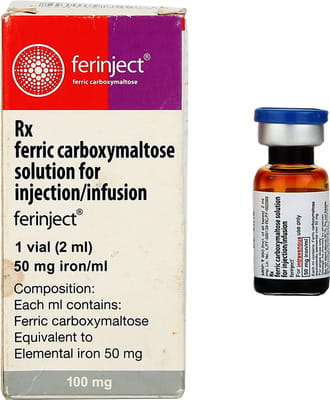 Ferinject 100mg Vial Of 2ml Solution For Injection