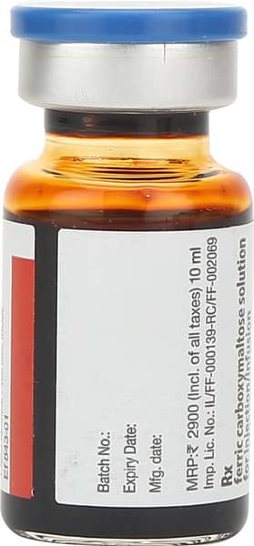 Ferinject 500mg Solution For Injection