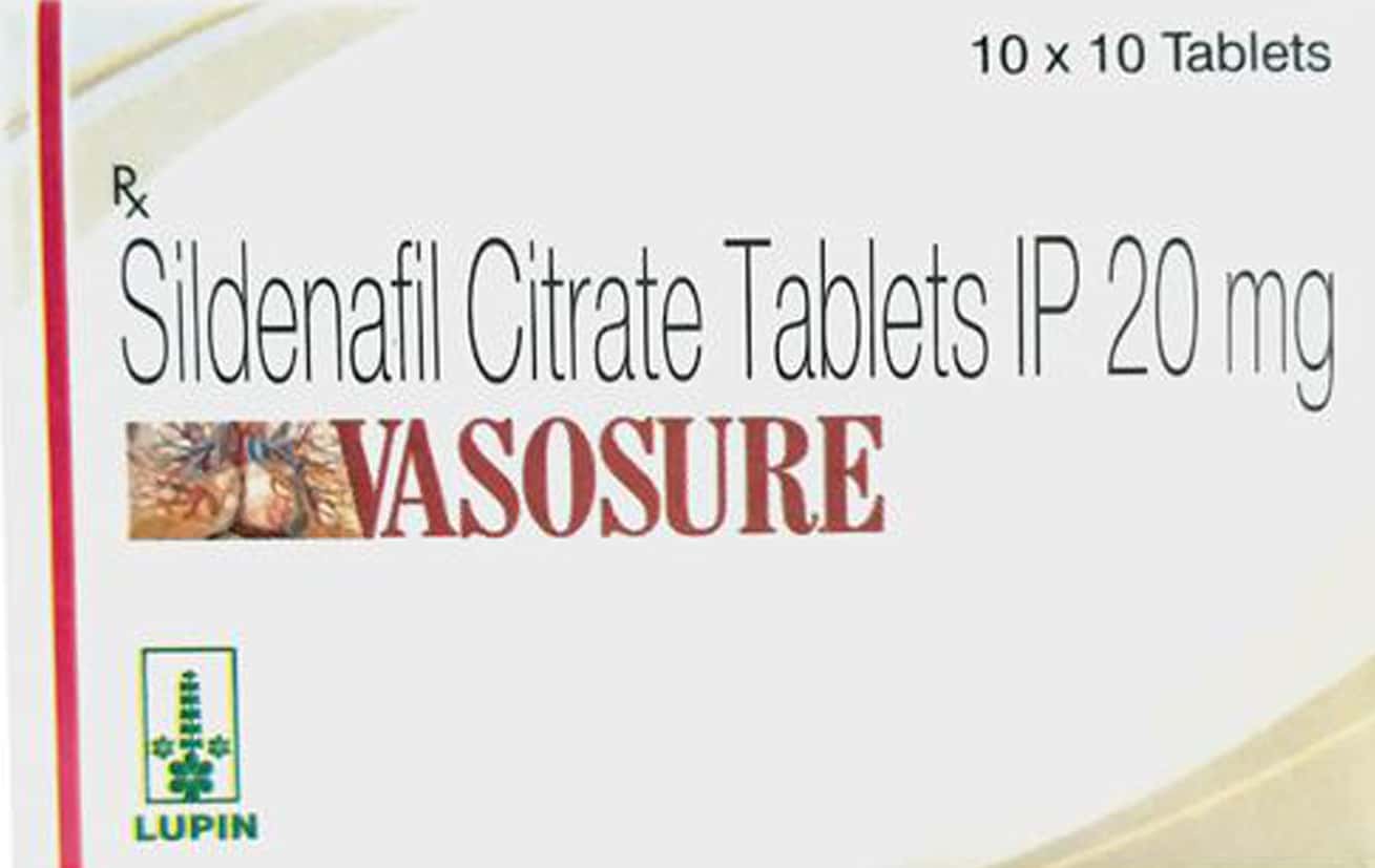 vasosure 20mg tablets