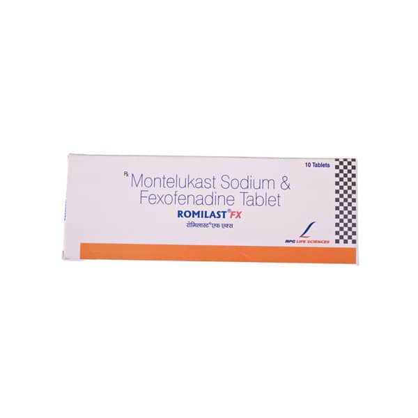 Romilast Fx Strip Of 10 Tablets