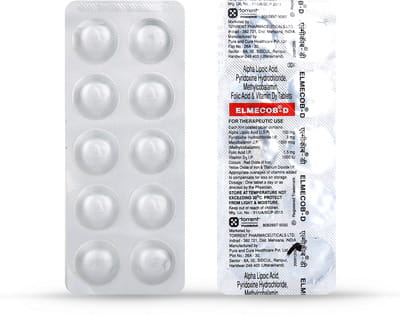 Elmecob D Strip Of 10 Tablets