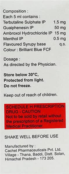 Blukof Bottle Of 100ml Syrup