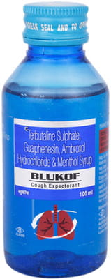 Blukof Bottle Of 100ml Syrup