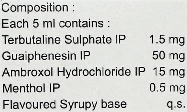 Blukof Bottle Of 100ml Syrup