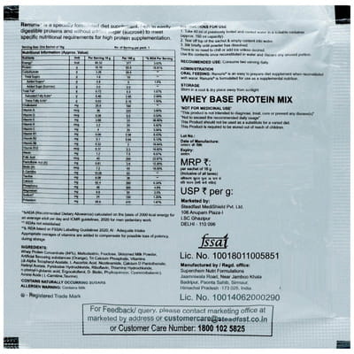 Renuris Orange Flavour Sachet Of 16gm Oral Powder