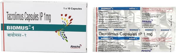 Biomus 1mg Strip Of 10 Capsules