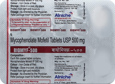 Biomyf 500mg Strip Of 10 Tablets