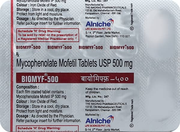 Biomyf 500mg Strip Of 10 Tablets